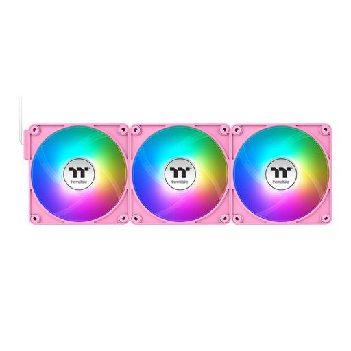Thermaltake CT120 EX ARGB Számítógép ház Hűtő 12 cm Rózsaszín
