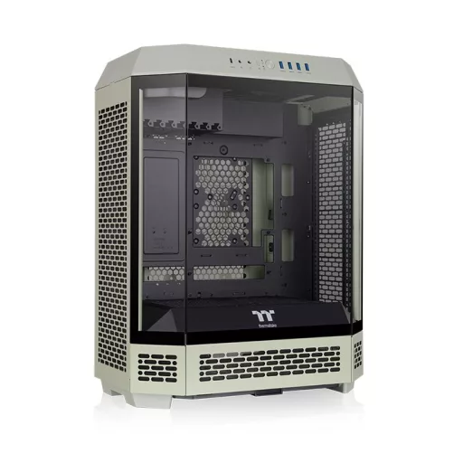 Thermaltake CA-1Z1-00MEWN-00 Midi Tower Világoszöld