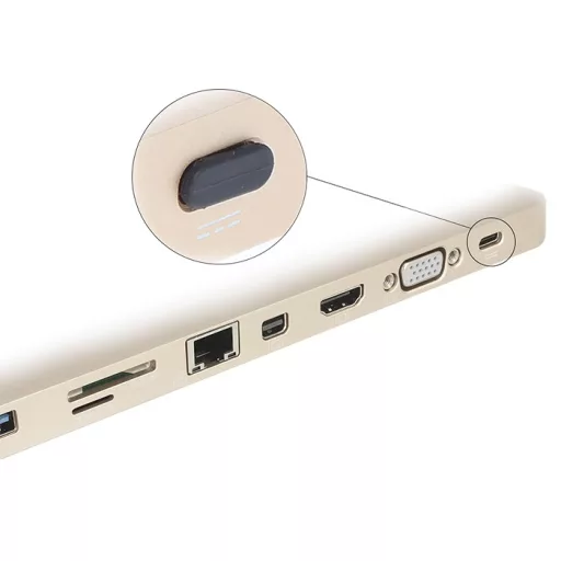DeLOCK 64014 csatlakozó védő USB C-típus Fekete 10 db