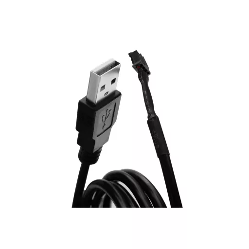 EK Loop Connect Fekete 1 M USB A 4-tűs