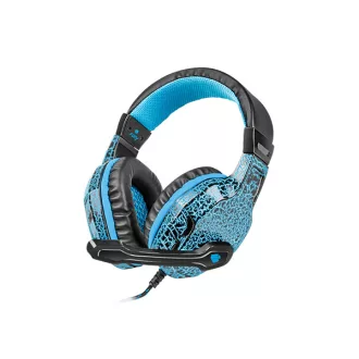   FURY Hellcat Headset Vezetékes Fejpánt Játék Fekete, Kék