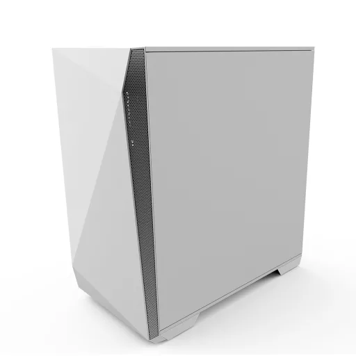 Zalman Z1 Iceberg White - mATX Mid Tower PC Case/Pre-installed fan 2 x 120mm in Mini Tower Fehér