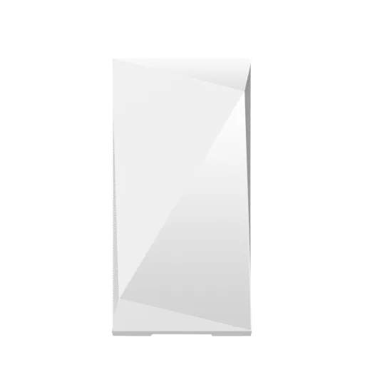 Zalman Z1 Iceberg White - mATX Mid Tower PC Case/Pre-installed fan 2 x 120mm in Mini Tower Fehér