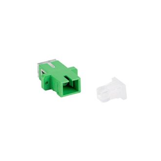   Lanberg FA-SCAP-SS01-0001-TR optikai adapter SC/APC 1 db Zöld