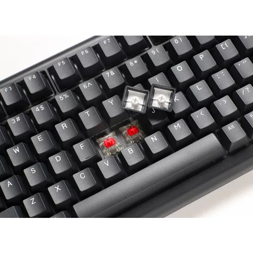 Ducky Tinker 75 billentyűzet Játék USB Amerikai angol Fekete