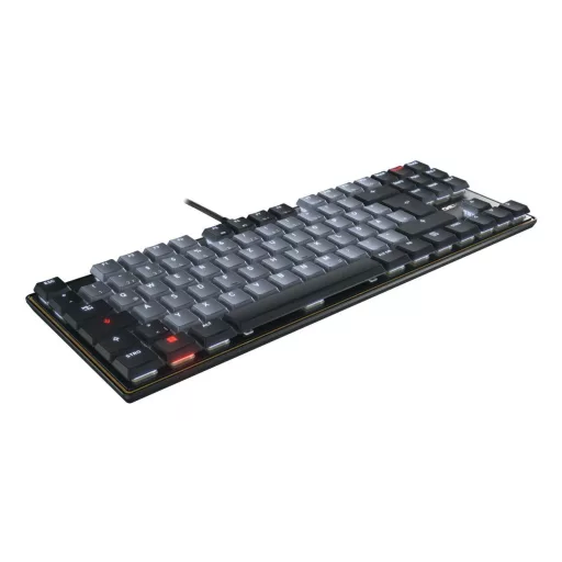 CHERRY KC 500 MX LP TKL billentyűzet Otthoni/irodai USB QWERTZ Német Fekete, Szürke