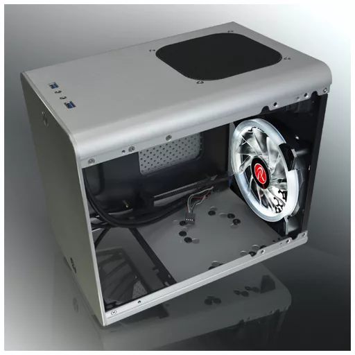 RAIJINTEK Metis Plus Micro Tower Ezüst
