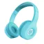 Trust Nouna Headset Vezetékes és vezeték nélküli Fejpánt Hívás/zene USB C-típus Bluetooth Kék