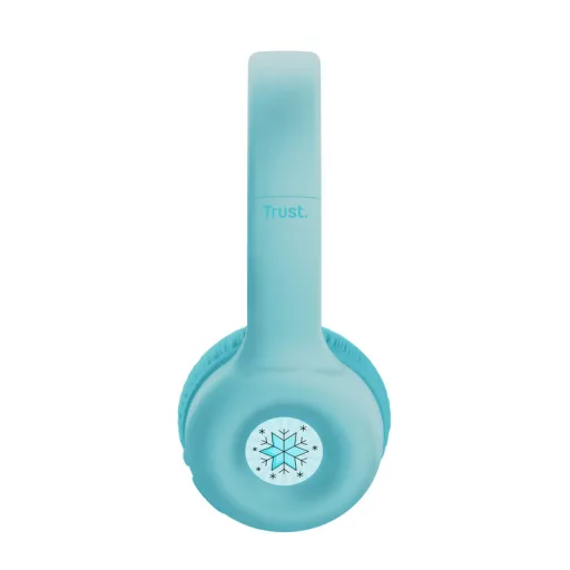 Trust Nouna Headset Vezetékes és vezeték nélküli Fejpánt Hívás/zene USB C-típus Bluetooth Kék