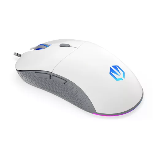 ENDORFY GEM Plus Onyx White egér Játék Jobbkezes USB C-típus Optikai 19000 DPI