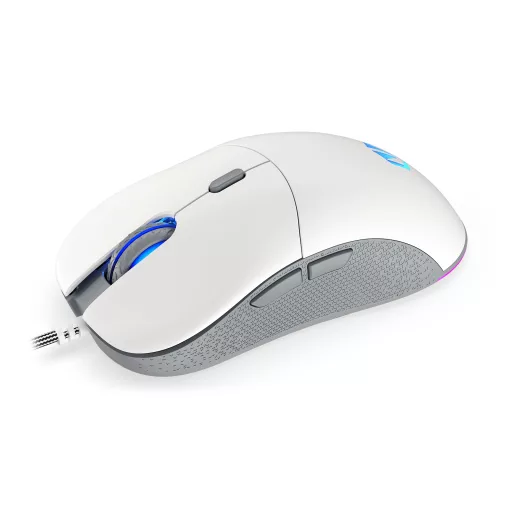 ENDORFY GEM Plus Onyx White egér Játék Jobbkezes USB C-típus Optikai 19000 DPI