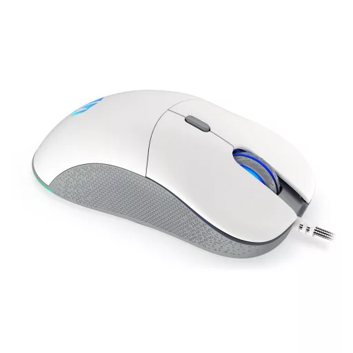 ENDORFY GEM Plus Onyx White egér Játék Jobbkezes USB C-típus Optikai 19000 DPI
