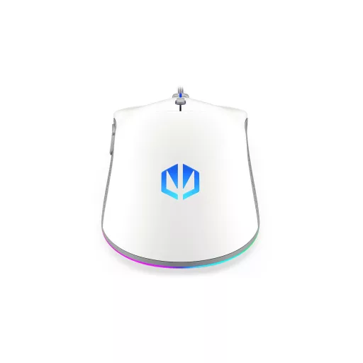 ENDORFY GEM Plus Onyx White egér Játék Jobbkezes USB C-típus Optikai 19000 DPI