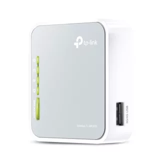   TP-Link TL-MR3020 vezetéknélküli router Fast Ethernet Egysávos (2,4 GHz) Szürke, Fehér