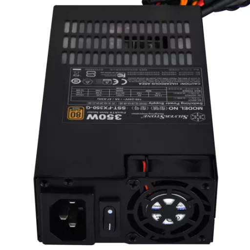 Silverstone FX350-G 350 W 20+4 pin ATX Flex ATX Fekete