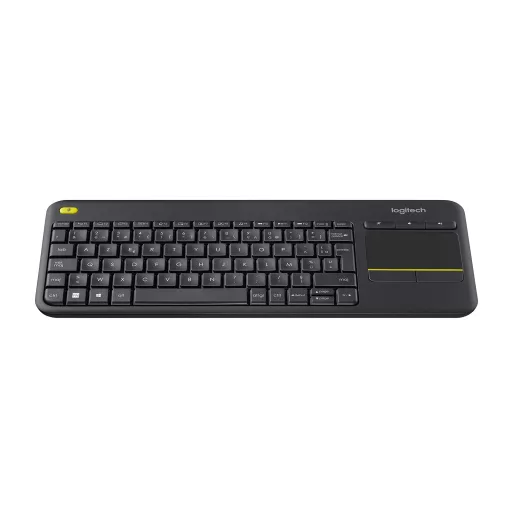 Logitech 920-007129 billentyűzet Univerzális Vezeték nélküli RF AZERTY Francia Fekete