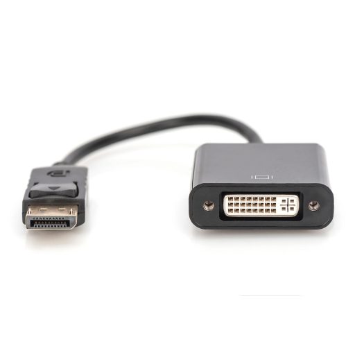 Digitus AK-340409-001-S video átalakító kábel 0,15 M DisplayPort DVI-I Fekete