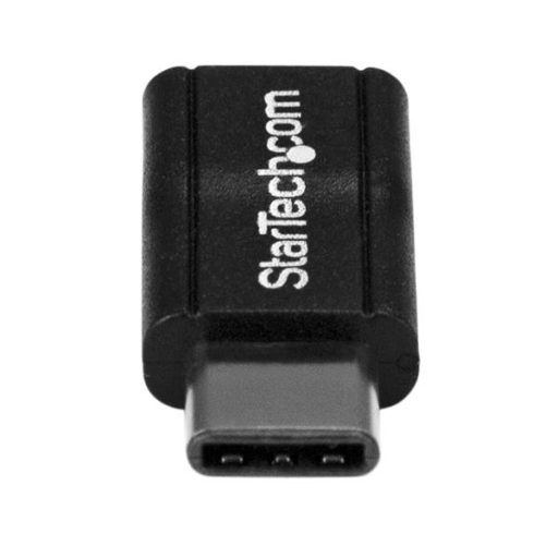 StarTech.com USB2CUBADP csatlakozó átlakító USB 2.0 Type-C USB 2.0 Micro-B Fekete