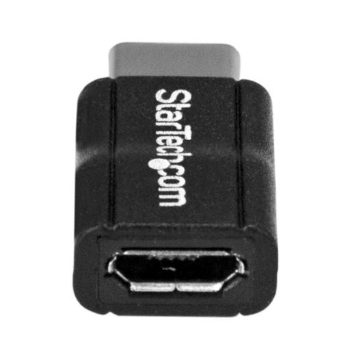 StarTech.com USB2CUBADP csatlakozó átlakító USB 2.0 Type-C USB 2.0 Micro-B Fekete