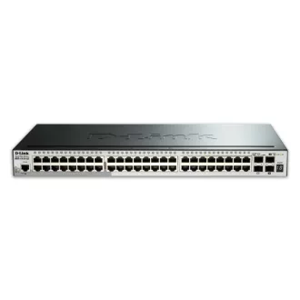   D-Link DGS-1510-52X hálózati kapcsoló Vezérelt L3 Gigabit Ethernet (10/100/1000) 1U Fekete