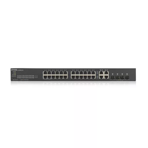 Zyxel GS1920-24V2 Vezérelt Gigabit Ethernet (10/100/1000) Fekete