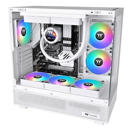 Thermaltake CT120 Reverse ARGB 12 cm Fehér 2 db