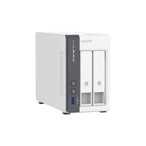 QNAP TS-216G tárolószerver NAS Tower Cortex-A Cortex-A55 4 GB HDD Fehér