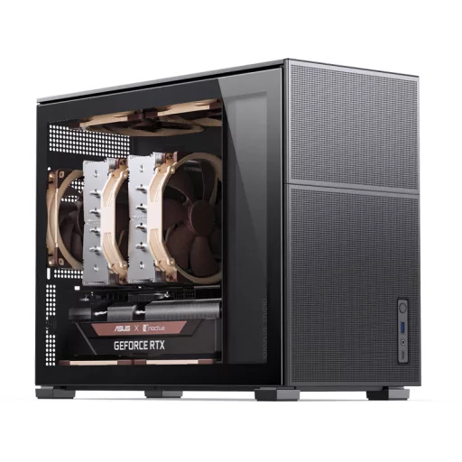 Jonsbo D31 MESH Midi Tower Fekete