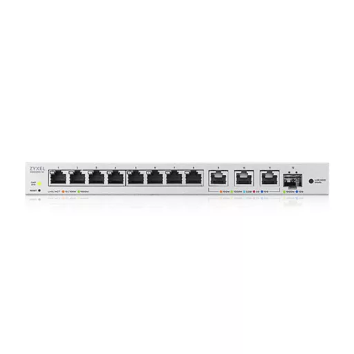 Zyxel XGS1250-12 Vezérelt L2 10G Ethernet (100/1000/10000) Szürke