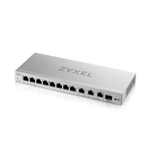 Zyxel XGS1250-12 Vezérelt L2 10G Ethernet (100/1000/10000) Szürke