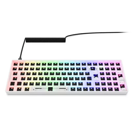 Sharkoon SGK50 S2 billentyűzet Játék USB QWERTZ Német Fehér