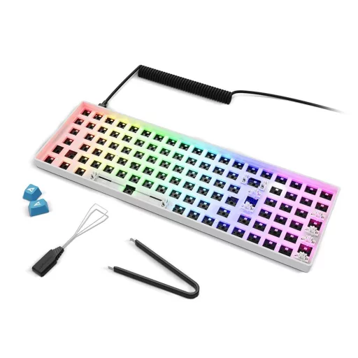Sharkoon SGK50 S2 billentyűzet Játék USB QWERTZ Német Fehér