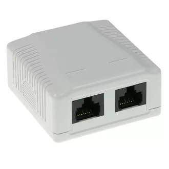 ACT FA6002 szerelvénydoboz RJ-45 Fehér