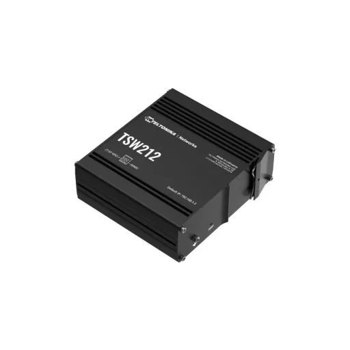 Teltonika TSW212 Vezérelt L2 Gigabit Ethernet (10/100/1000) Fekete