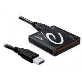   DeLOCK USB 3.0 Card Reader All in 1 kártyaolvasó USB 3.2 Gen 1 (3.1 Gen 1) Fekete