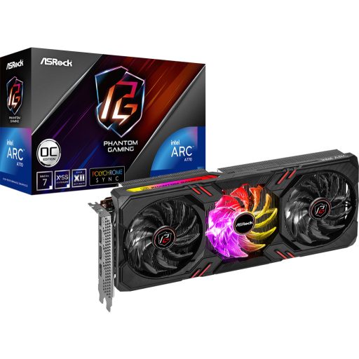Asrock Phantom Gaming A770 PG 16GO Intel Arc A770 16 GB GDDR6