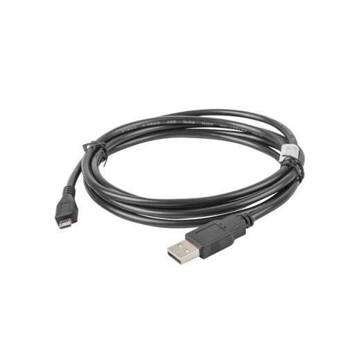 Lanberg CA-USBM-10CC-0018-BK USB kábel USB 2.0 1,8 M Micro-USB B USB A Fekete