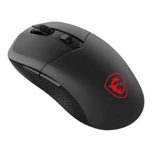 MSI VERSA 300 egér Játék Jobbkezes RF Wireless + Bluetooth + USB Type-C Optikai 8000 DPI