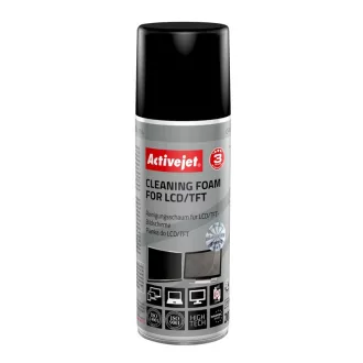   Activejet AOC-104 kelléktisztító készlet LCD/LED/Plasma, LCD/TFT/plazma, Képernyő / műanyag Berendezéstisztító hab 200 ml