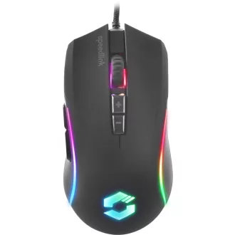 SPEEDLINK SL-680022-RRBK egér Játék USB A típus 6400 DPI