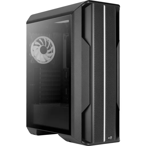 Aerocool Splinter Duo Midi Tower Fekete