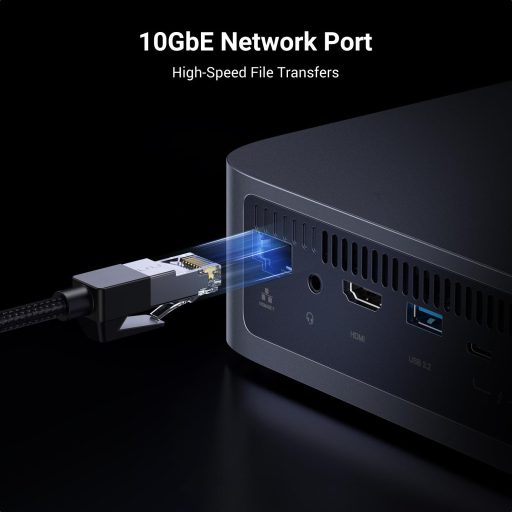 UGREEN NASync DXP480T Plus All-Fash NAS 0/4 M.2 SSD, 1x 10GbE, 8GB RAM