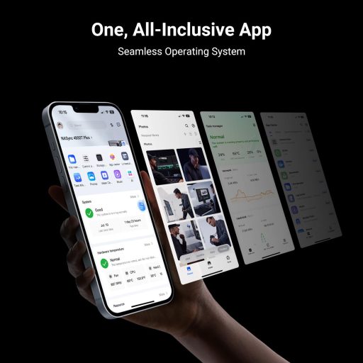 UGREEN NASync DXP480T Plus All-Fash NAS 0/4 M.2 SSD, 1x 10GbE, 8GB RAM