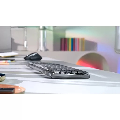 Logitech Master 920-010752 billentyűzet Irodai RF vezeték nélküli + Bluetooth QWERTZ Svájc Grafit