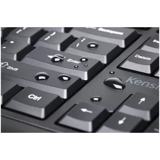 Kensington Pro Fit Ergo billentyűzet Univerzális Bluetooth QWERTY Brit angol Fekete