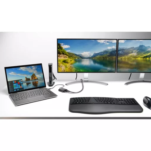 Kensington Pro Fit Ergo billentyűzet Univerzális Bluetooth QWERTY Brit angol Fekete