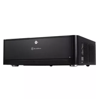 Silverstone GD06B Asztali Fekete