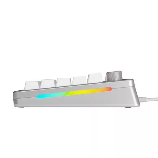 Glorious Gaming GMMK 3 PRO 75% Prebuilt billentyűzet Játék USB QWERTY Amerikai angol Ezüst