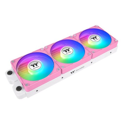 Thermaltake CL-F225-PL12PK-A számítógépes hűtőrendszer Számítógép ház Hűtő 12 cm Rózsaszín 3 db