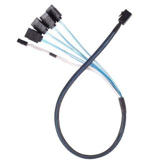 Silverstone CPS05-RE 0,6 M Fekete